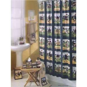 American Dream Patriotic Fabric Shower Curtain:  Home 