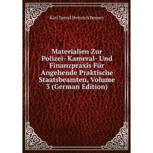   , Volume 3 (German Edition) Karl Daniel Heinrich Bensen Books