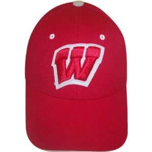  Wisconsin Badgers Heritage One Fit Hat: Sports & Outdoors