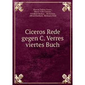   Richter, Alfred Eberhard, Hermann Nohl Marcus Tullius Cicero  Books