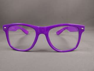 Clear lens risky business wayfarer sunglasses glasses  