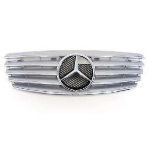 03 06 Mercedes W211 E class E500 Silver Front Grille CL Style with 5 