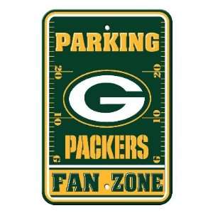  Green Bay Packers Plastic Parking Sign