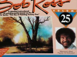 Bob Ross NEW Joy of Painting # 25 BOOK(See pictures)  