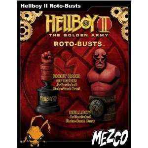  Hellboy 2 The Golden Army Hellboy Roto Busts Set of 2 