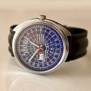  24 HOURS DIAL MECHANICAL WATCH SOVIET ARCTIC NORTH POLE 