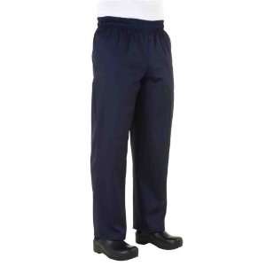  Chef Works NABP 000 Navy Basic Baggy Chef Pants Size S 