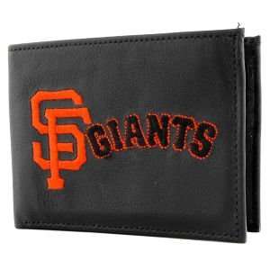  San Francisco Giants Rico Industries Black Bifold Wallet 