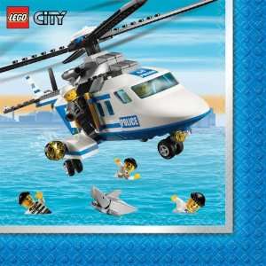  Lets Party By Amscan LEGO City Lunch Napkins: Everything 