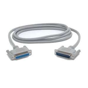 RS232 Cable, 6, Molded DB25M To DB25F