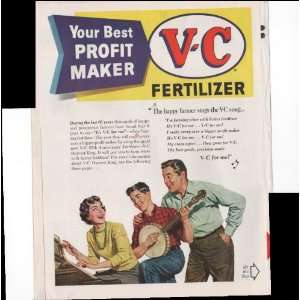 V C Harvest King Fertilizer TN/MS/AR 3 Pg 1960 Farm Crops 