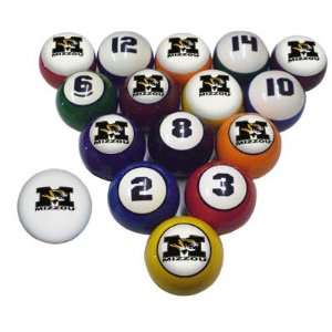  Missouri Billiard Pool Ball Set: Sports & Outdoors