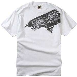  Fox Racing Youth  T Shirt   Youth Small/White 