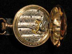 AMERICAN WALTHAM WATCH COMPANY ANTIQUE POCKET WATCH   YELLOW GOLD 