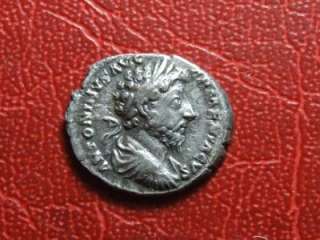 ROMAN COIN Marcus Aurelius Armenia seated Denarius  
