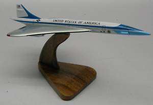 Air Force One Concorde AF1 USA Airplane Wood Model FrSp  