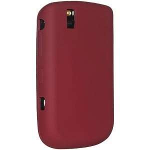  Amzer Silicone Skin Jelly Case   Maroon: Cell Phones 