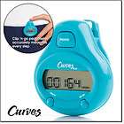 CURVES Step & Distance Pedometer   Walking Exercise