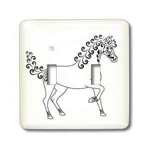 Janna Salak Designs Farm Animals   Horse Lover Gifts   Tattooed Horse 