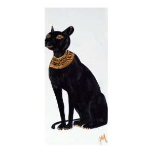 Bast, Egyptian Cat Goddess, Goddess of Love Giclee Poster 