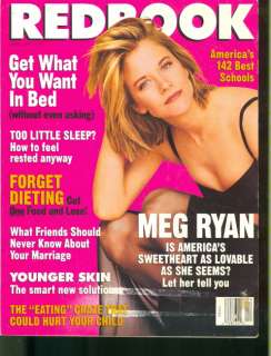1995 Redbook Magazine Meg Ryan   Americas Sweetheart  