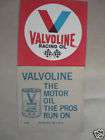 Authentic Vintage 70s VW GASSER VALVOLINE OIL Sticker
