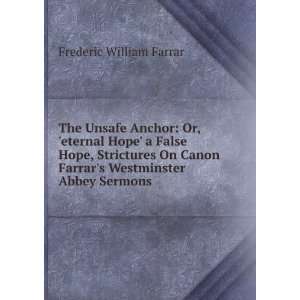   Farrars Westminster Abbey Sermons Frederic William Farrar Books