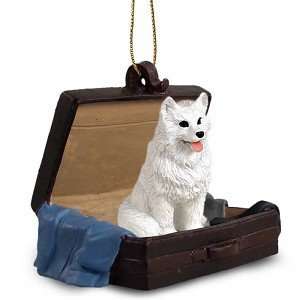  American Eskimo Traveling Companion Dog Ornament