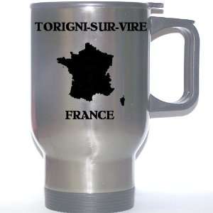  France   TORIGNI SUR VIRE Stainless Steel Mug 