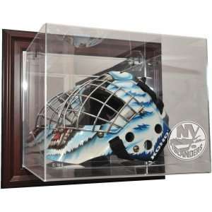  New York Islanders Goalie Mask Case Up Display Case 