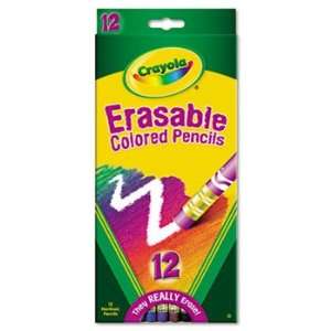  Crayola 12ct Erasable Colored Pencils Toys & Games