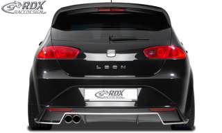   Seat Leon 1P Facelift Heckansatz Heck Hinten Spoiler Ansatz  