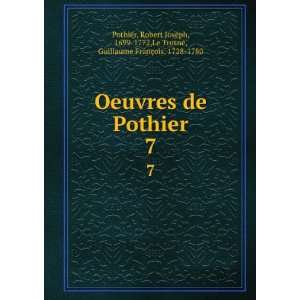   1699 1772,Le Trosne, Guillaume FranÃ§ois, 1728 1780 Pothier Books