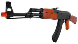 New AK47 FULL METAL GEAR & WOOD AUTO CM042 Electric Airsoft Rifle AEG 