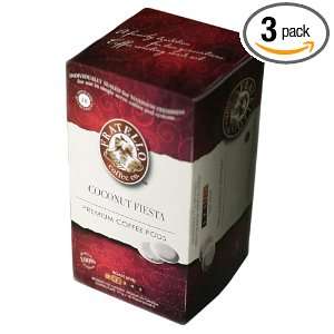 Fratello Coffee Company Coconut Fiesta Coffee, Pods 18 Count Boxes 