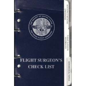  Flight Surgeons Check List USAF Society of USAF Flight 