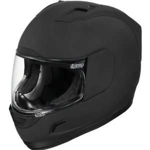  Icon Airframe Full Face Motorcycle Helmet Rubatone Black 