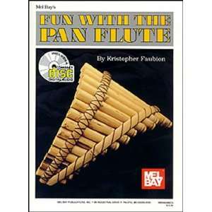  Mel Bays Fun with the Pan Flute Book and CD Musical Instruments