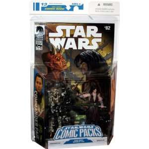   And Guinlan Vos Star Wars Comic Packs Action Figures: Toys & Games