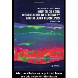   Geography and Related Disciplines [Paperback] Peter G. Knight Books