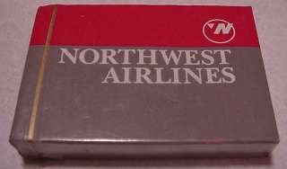 Vintage Northwest Airlines *Playing Cards* Sealed Mint  