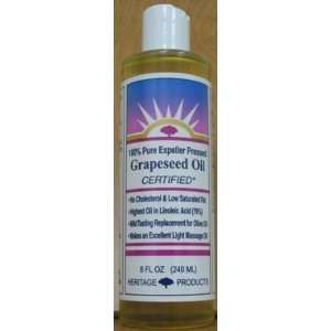  Heritage Grapeseed Oil 8oz
