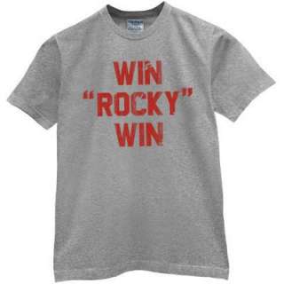   ROCKY WIN athletic boxing stallion gym italian vintage T Shirt  