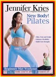 Jennifer Kries   New Body Pilates Exercise Video On DVD  