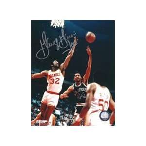  George Gervin Autographed San Antonio Spurs 8 x 10 