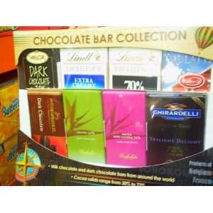  Chocolate Bar Collection (8 Selected Chocolate Bars from 