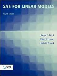 SAS for Linear Models, (0471221740), Ramon Littell, Textbooks   Barnes 