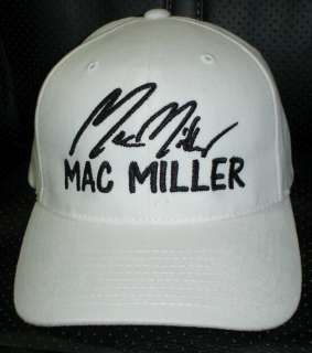 MAC MILLER CAP / HAT W/ STITCHED AUTOGRAPH  