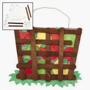  Apple Basket Craft Kit   Craft Kits & Projects & Decoration Crafts 