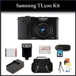 Samsung TL500 Digital Camera Kit Includes: Samsung TL500 EX1 Digital 